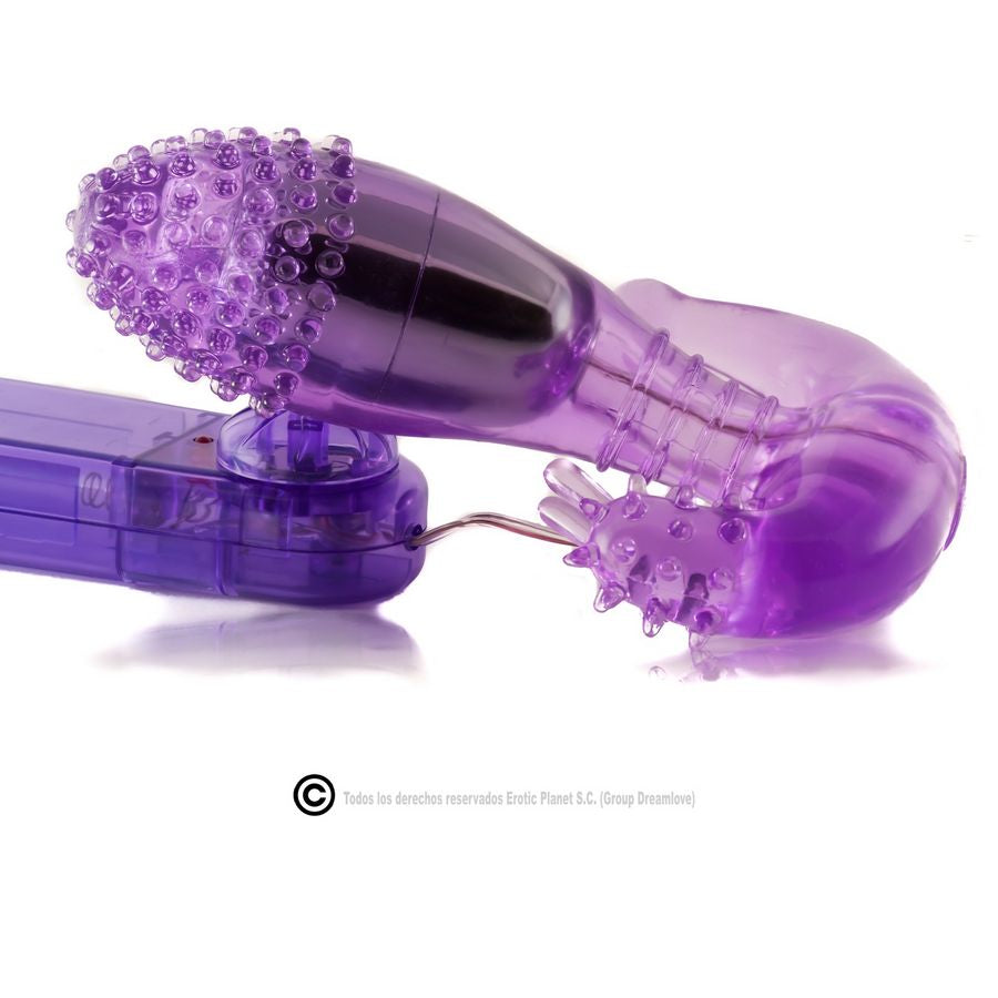 BAILE - LILA VAGINAL AND ANAL ESTIMULATOR WITH VIBRACIÓN