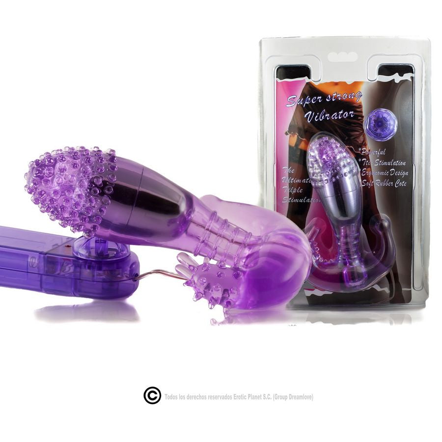 BAILE - LILA VAGINAL AND ANAL ESTIMULATOR WITH VIBRACIÓN