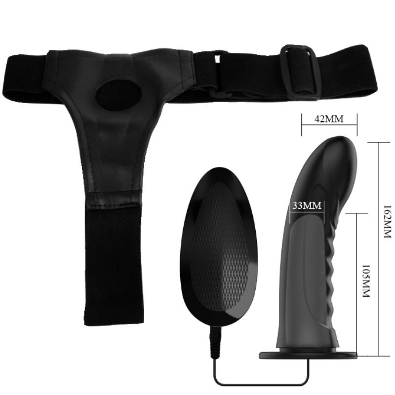 PRETTY LOVE - MARVIN STRAP ON WITH VIBRACION AND DILDO HUECO