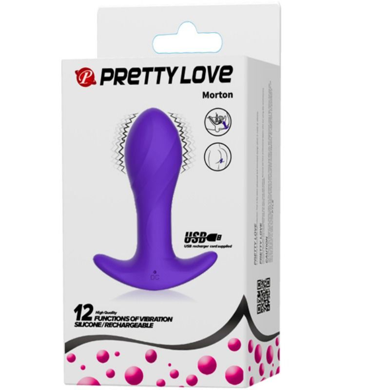 PRETTY LOVE - LILA ANAL VIBRADOR