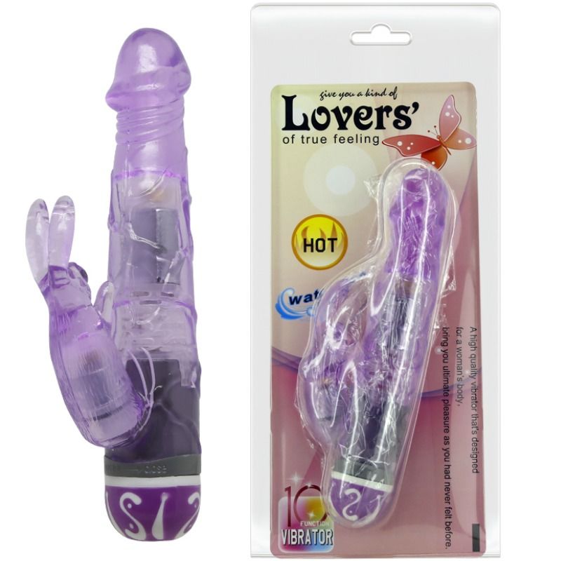 BAILE - MULTIVELOCIDAD VIBRATORS WITH RABBIT LILA