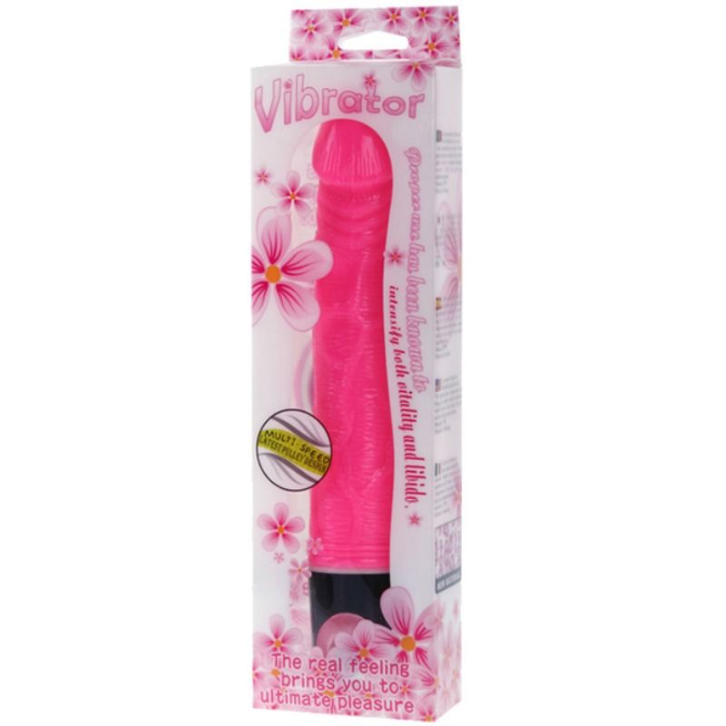 Baile – Vibrateur de multivitesses 21.5 cm rose