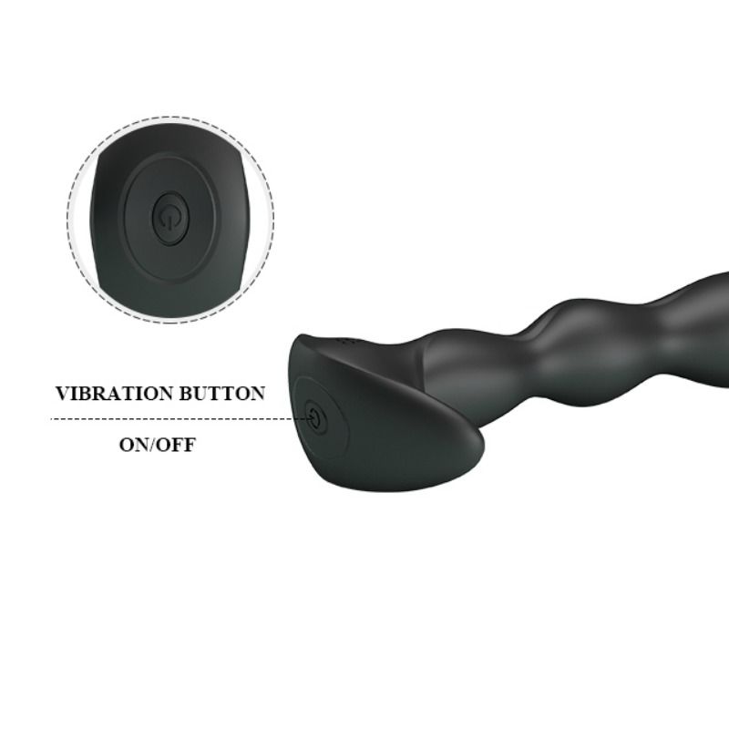 MOOIE LIEFDE - ANALE MASAJEADOR 12 MODOS VIBRACIÓN