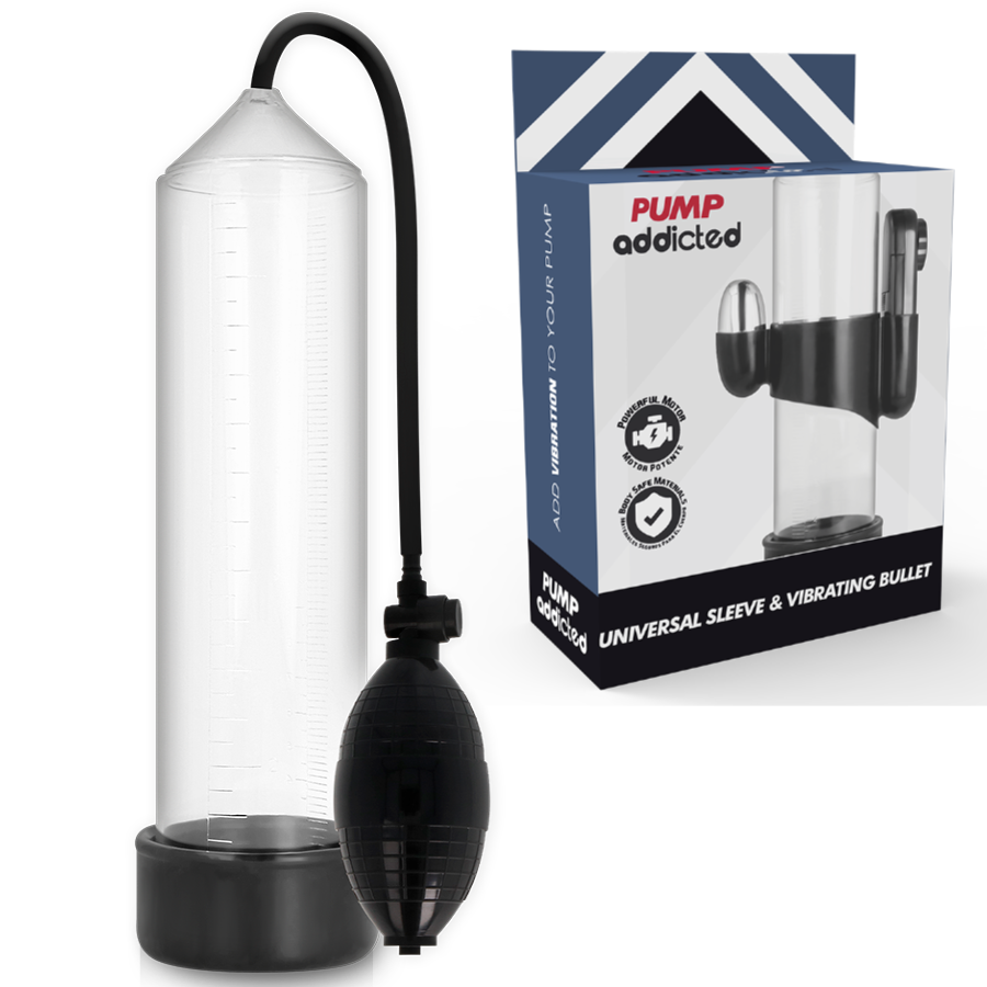 Pump Addicted – Vibrateur transparent rx3