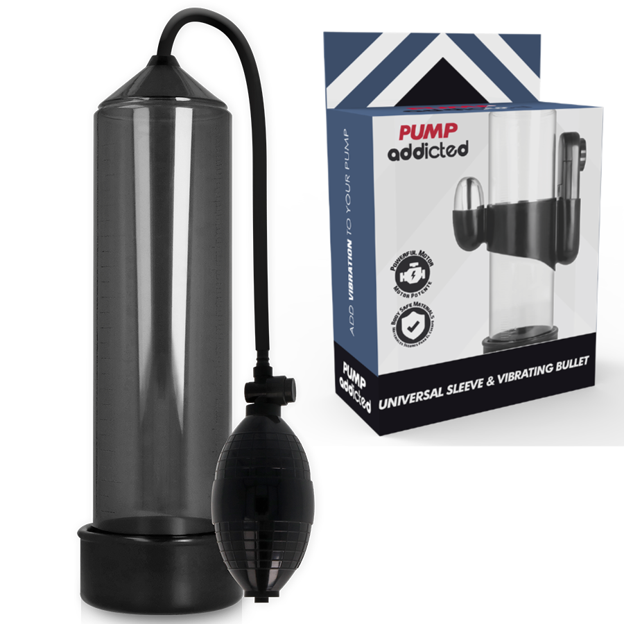 Pump Addicted – Vibrateur rx3 noir