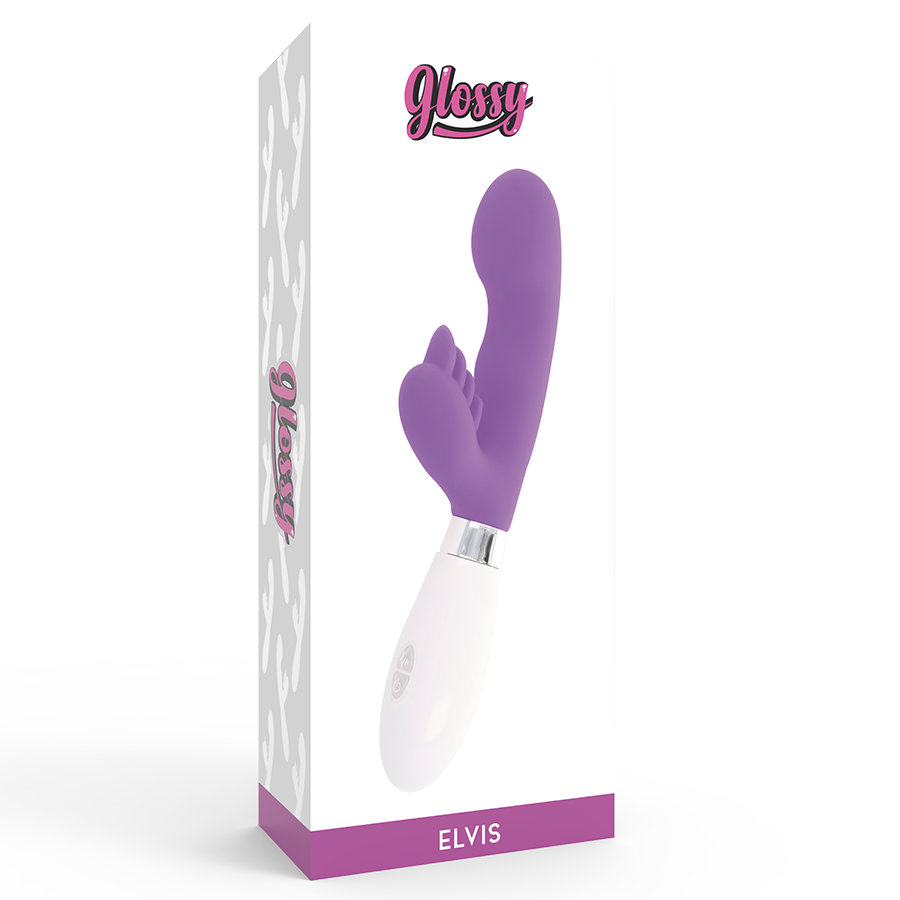 GLANZEND - KONIJN ELVIS LILA