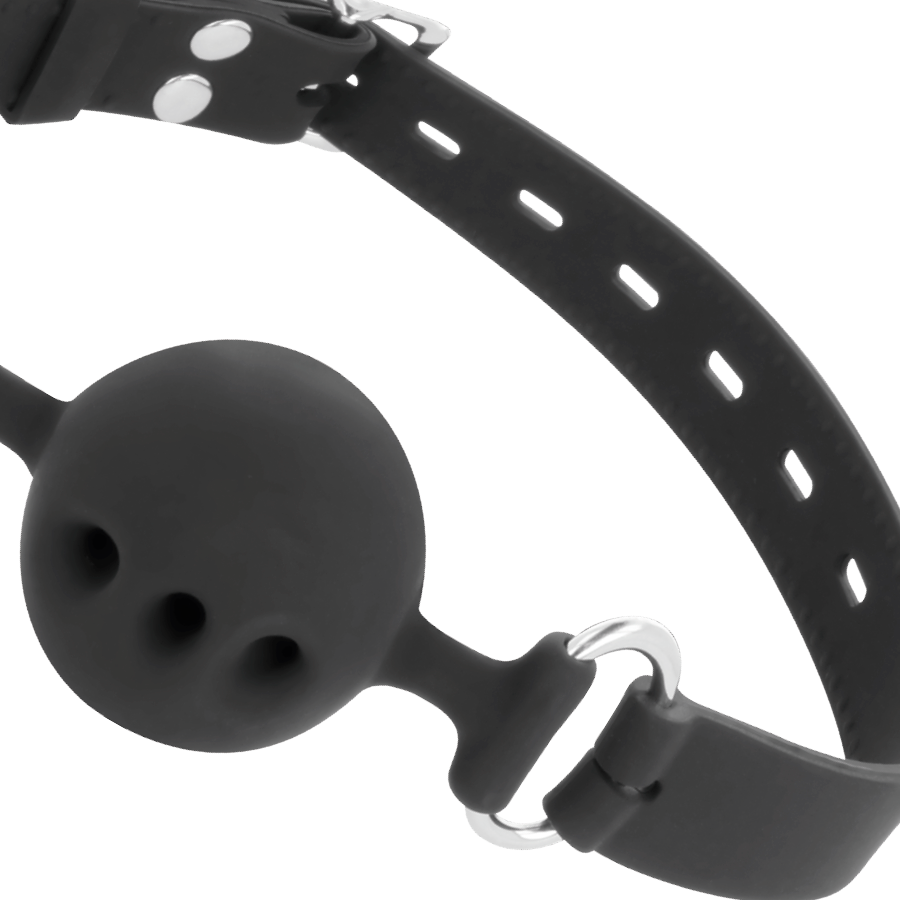 Darkness – Bton en silicone respirant noir