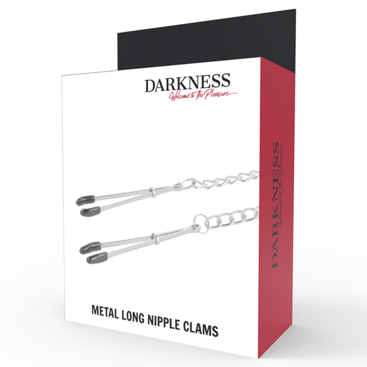 DARKNESS - ADJUSTABLE PINZAS PARA PEZONES METAL