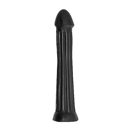 HELEMAAL ZWART - 31 CM DILDO PLUG
