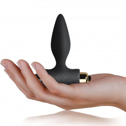 ROCKS-OFF - ANAL PLUG PARA PRINCIPIANTES PETITE SENSATIONS - NEGRO