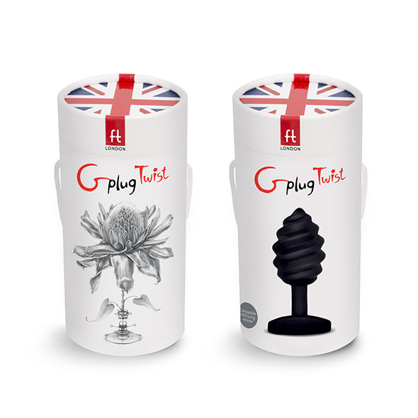 G-VIBE - GPLUG TWIST WITH BLACK VIBRATION