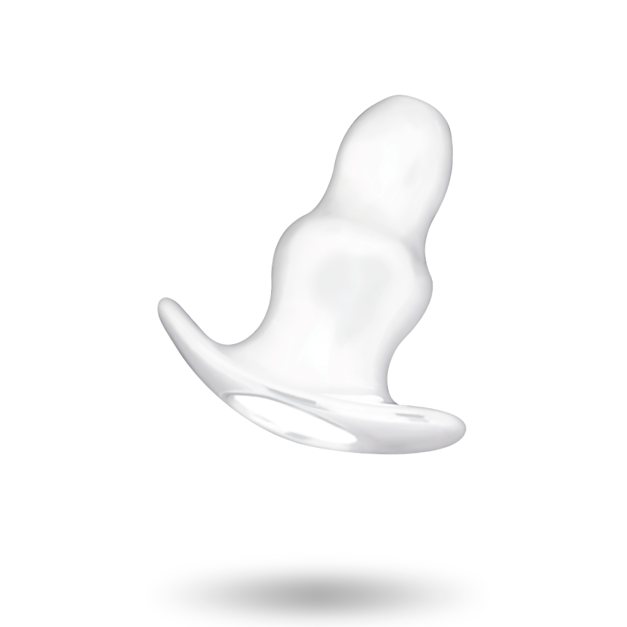 VERSLAAFD SPEELGOED - PEQUEÑO ANAAL DILATADOR 7 CM - TRANSPARANT