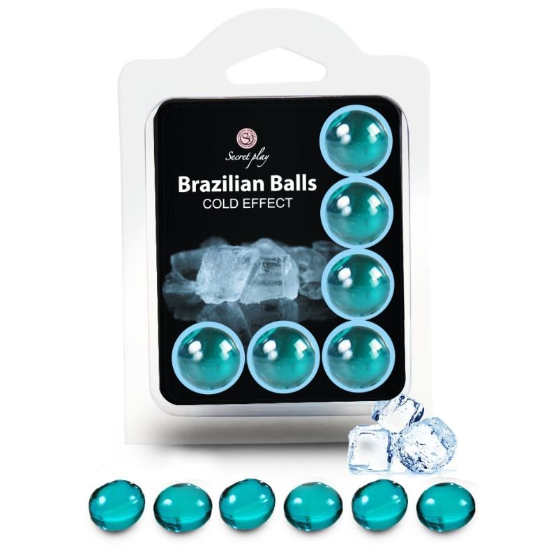SecretPlay – Set 6 balles brésiliennes effet froid