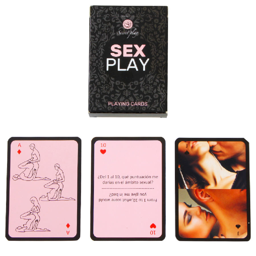SecretPlay – Cartes à jouer sex play (es/en)
