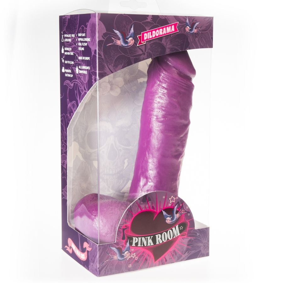 PINK ROOM - ANTON DILDO REALISTIC LILA 21.5 CM