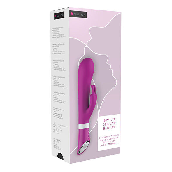 B SWISH - BWILD DELUXE KONIJNENVIBRATOR FRAMBOOS