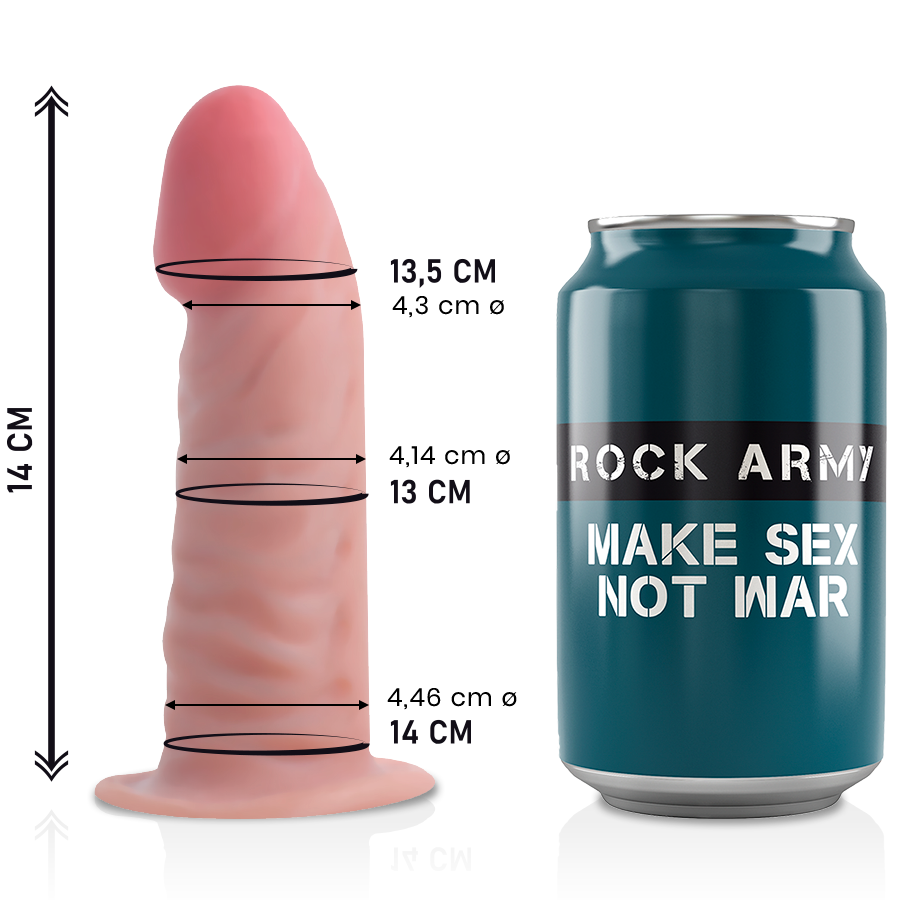 RockArmy – Double densité tigre 14 cm -o- 4.46 cm