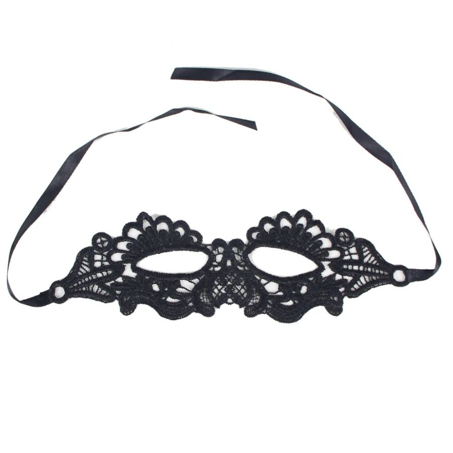 Queen Lingerie – Masque noir taille unique