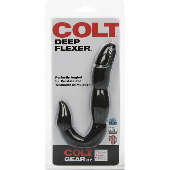 CALEXOTICS - COLT DEEP FLEXIBLE ANAL VIBRADOR NEGRO