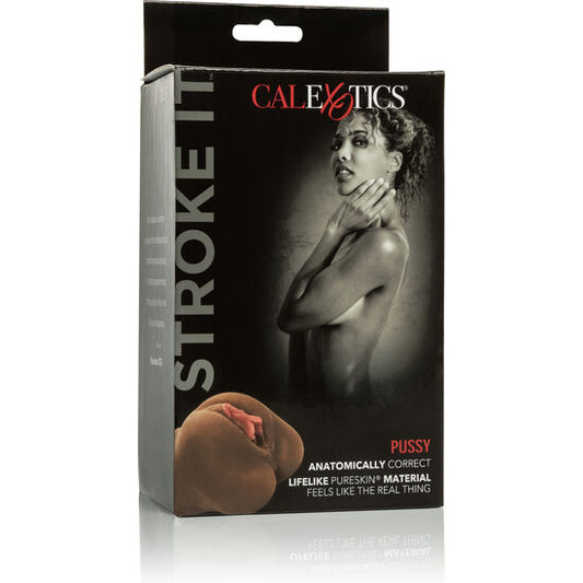 CALEXOTICS - STROKE IT MASTURBADOR VAGINA BROWN