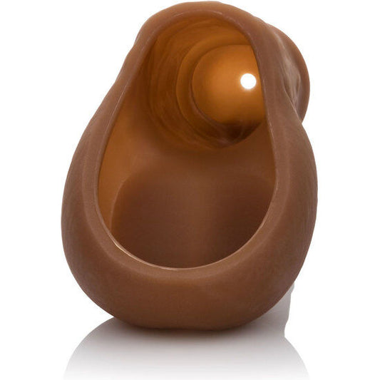 CALEXOTICS - FUNDA PENE PEE PACKER BROWN