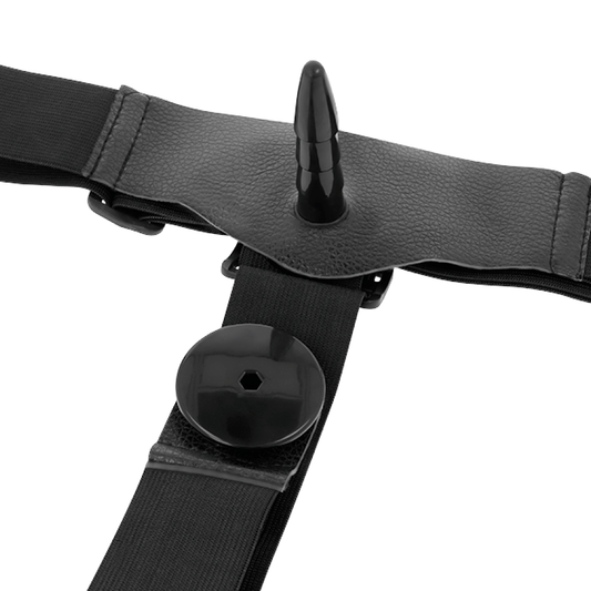 HARNESS ATTRACTION - HARRIS DOBLE PENETRATION WITH VIBRACIÓN 18 CM -O- 3.5 CM