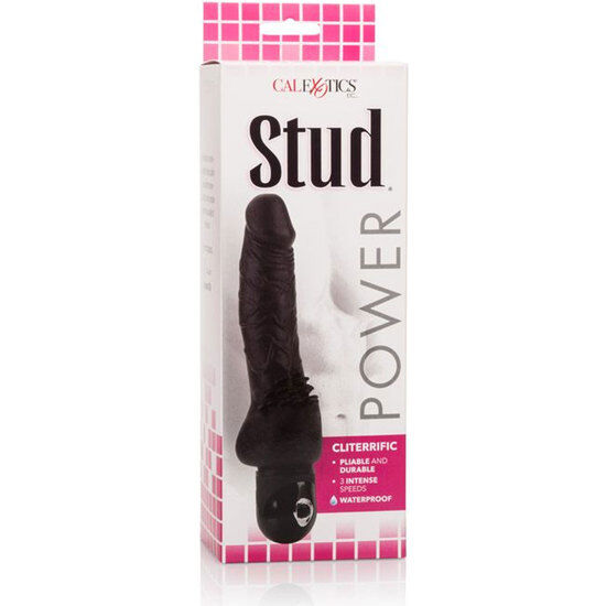 CALEXOTICS - POWER STUD CLITERIFIC VIBRADOR NEGRO