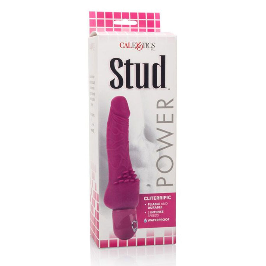 CALEXOTICS - POWER STUD CLITERIFIC VIBRADOR ROSA