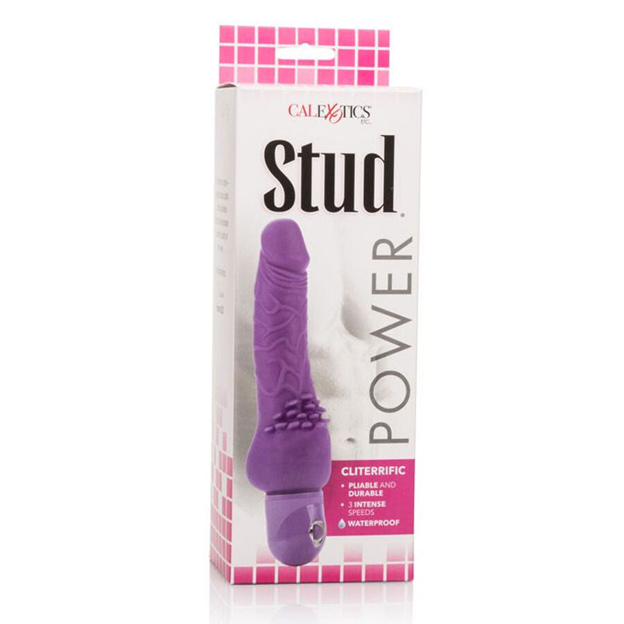 CALEXOTICS - POWER STUD CLITERIFIC VIBRADOR LILA