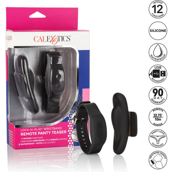 CALEXOTICS - PANTY TEASER BALA WITH CONTROL PULSERA