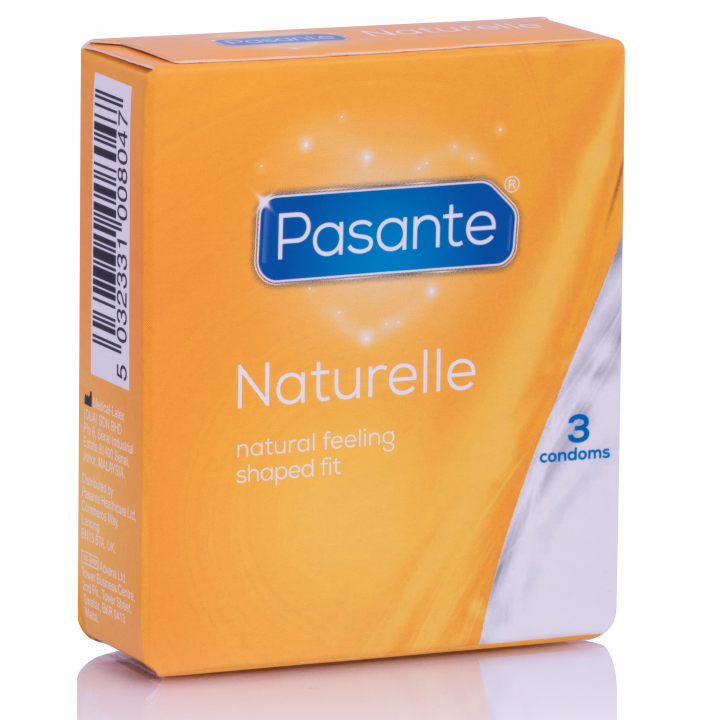 Pasante – Préservatif naturelle 3 pack