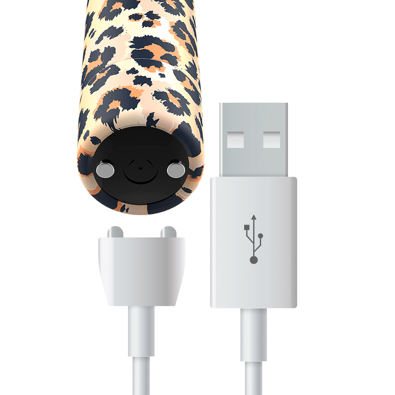 AANGEPASTE KOGELS - LEOPARD OPLAADBARE BALA 10 INTENSITEITEN