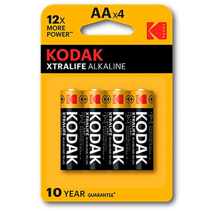 Kodak – Pile alcaline xtralife AA lr6 * 4