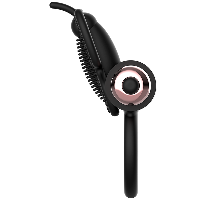 COQUETTE CHIC DESIRE - COCKRING VLINDER ANILLO VIBRADOR NEGRO / GOUD