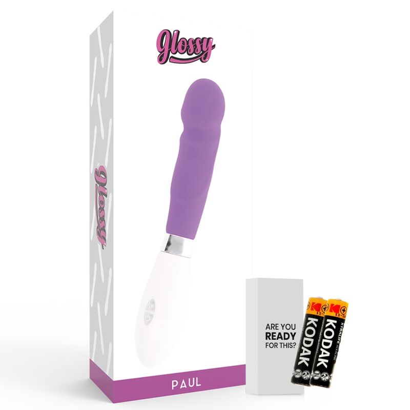 Glossy – Vibrateur paul violet