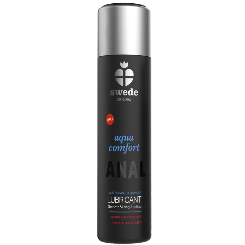 Swede – Aqua comfort anal lubrifiant a base d'eau 120 ml