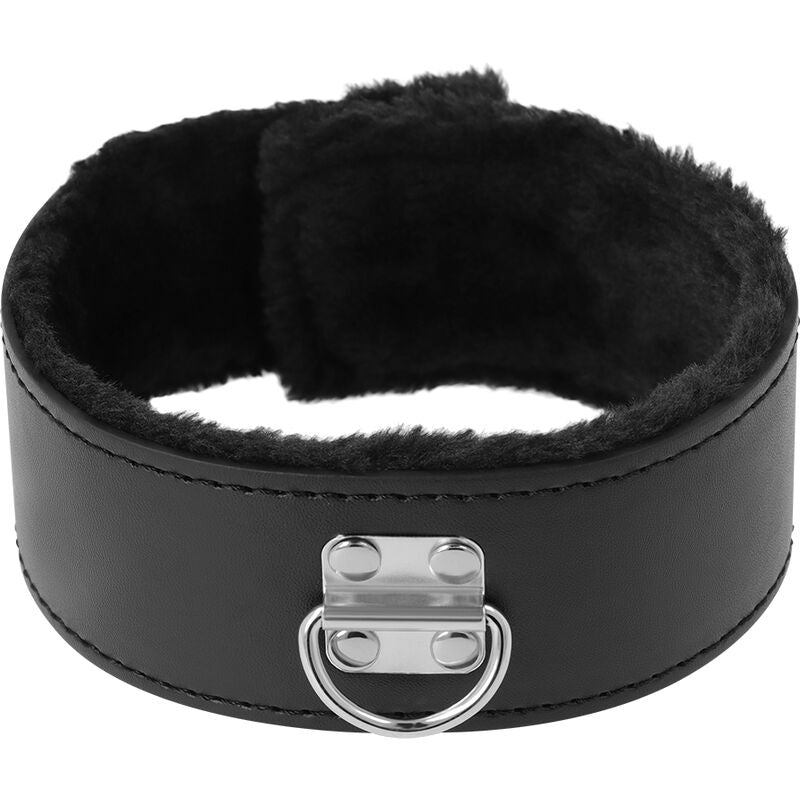 DARKNESS - COLLAR FORRADO WITH TITANIUM CADENA