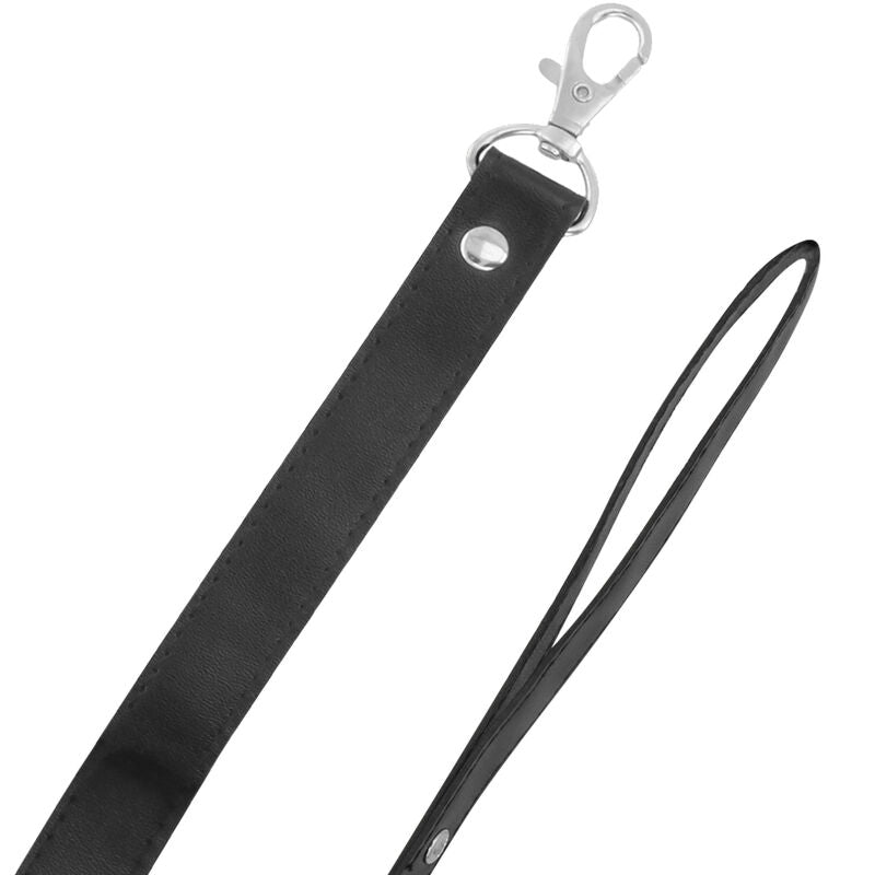 DARKNESS - COLLAR FORRADO WITH TITANIUM CADENA