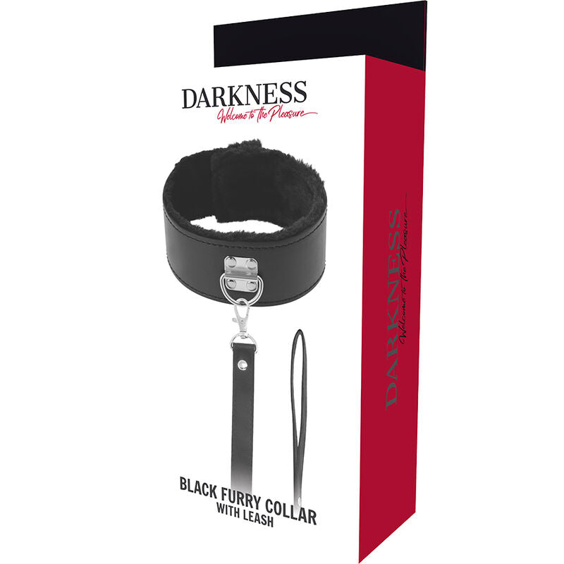DARKNESS - COLLAR FORRADO WITH TITANIUM CADENA