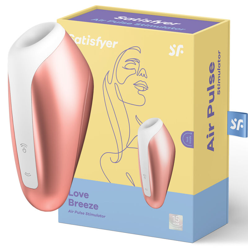Satisfyer – Love stimulateur à air pulsé breeze cuivre