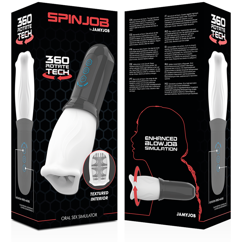 JAMYJOB - SPINJOB MASTURBADOR WITH ROTACION