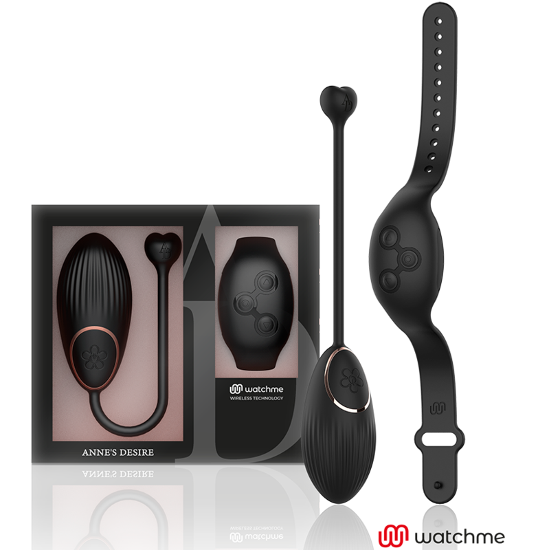 Anne's Desire – Egg technologie de télécommande watchme noir