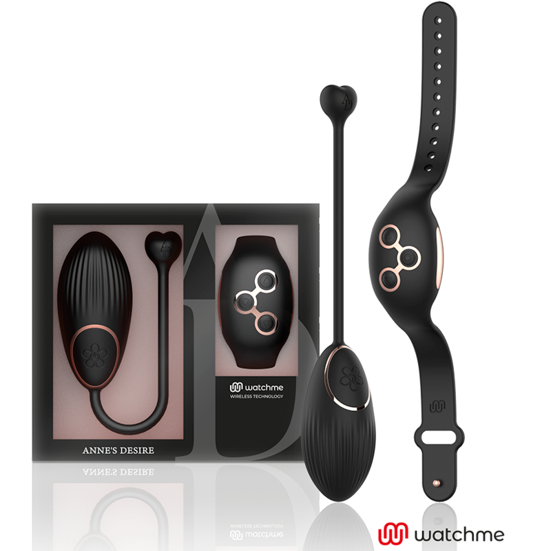 Anne's Desire – Egg technologie de télécommande watchme noir/or