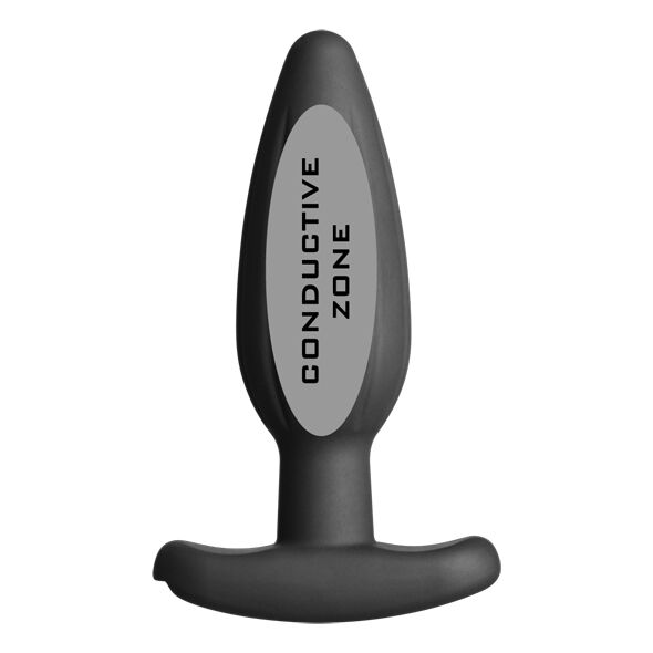 ElectraStim – Silicone noir rocker buttt plug moyen