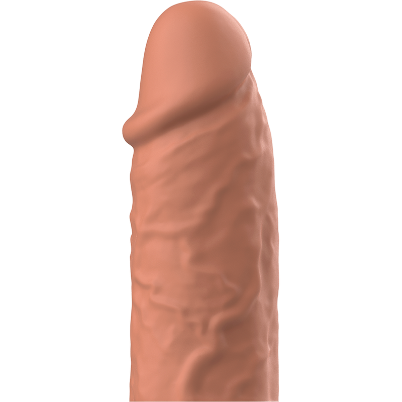 VIRILXL - LIQUID SILICONE PENE EXTENSION V3 BROWN