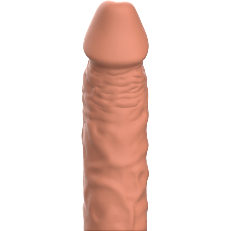 VIRILXL - LIQUID SILICONE PENE EXTENSION V5 BROWN
