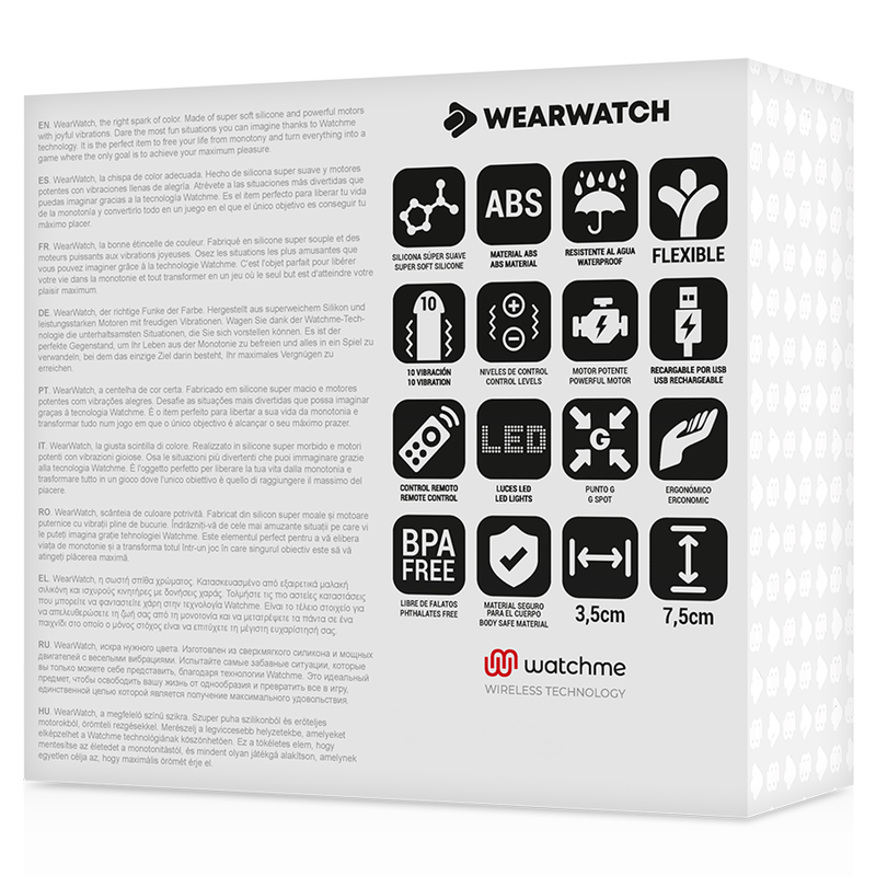 Wearwatch – Télécommande watchme technologie bleu oeuf / aigue-marine