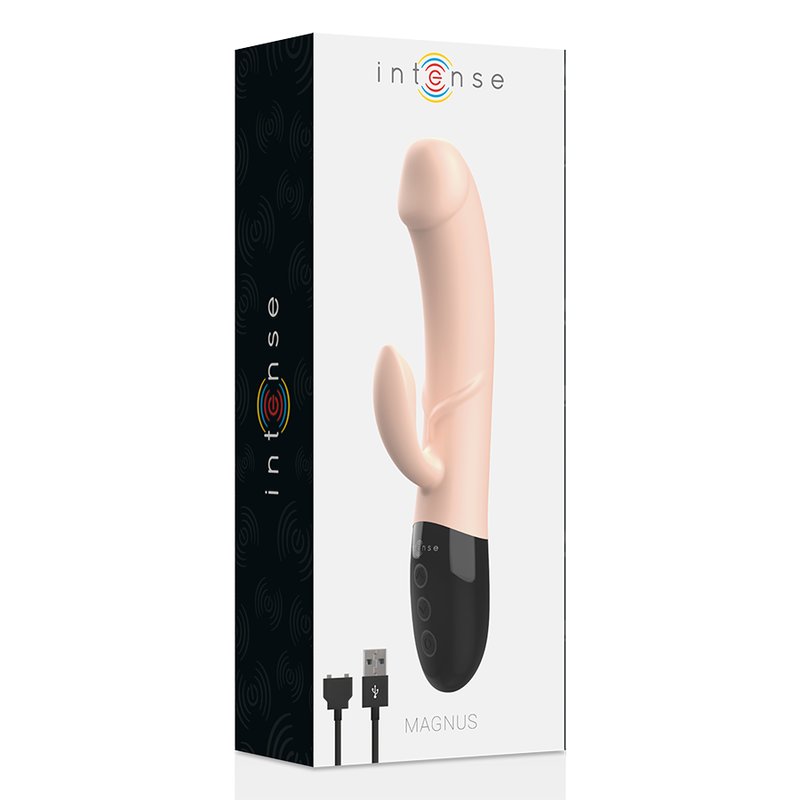 INTENSE - MAGNUS RECHARGEABLE VIBRADOR DUAL NATURAL