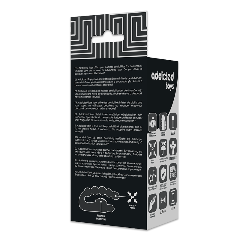 ADDICTED TOYS - ANAL PROSTÁTICO MASAJEADOR WITH VIBRACION