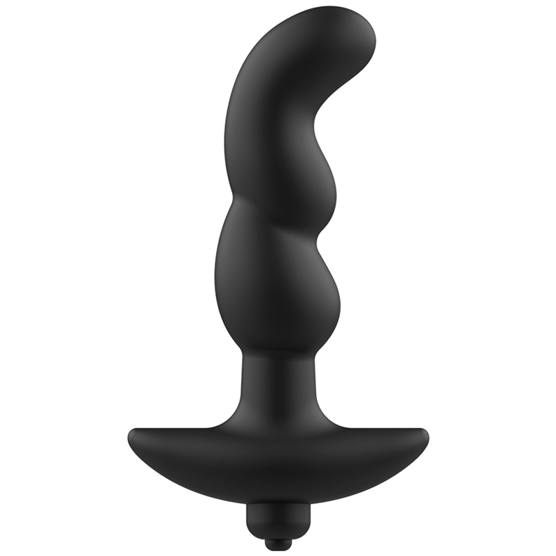 ADDICTED TOYS - ANAL MASAJEADOR WITH VIBRACION NEGRO MODELO 2